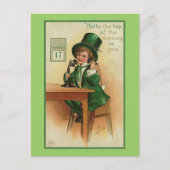 Hallo, Top of the Morning zu dir Postkarte (Vorderseite)