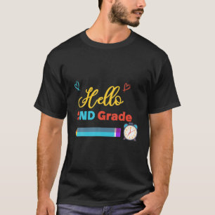 Hallo Tow Grade Vibes - Team der 2. Klasse T-Shirt