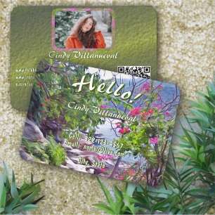 Hallo Trail 821 QR-Anrufkarte Telefonnummerkarte