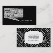 HALLO u. hallo! Auf der ganzen Welt Visitenkarte (Vorne/Hinten)