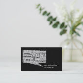 HALLO u. hallo! Auf der ganzen Welt Visitenkarte (Stehend Vorderseite)