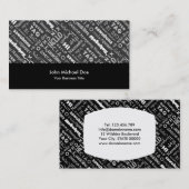 Hallo ! Um die Welt Visitenkarte (Vorne/Hinten)