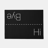 Hallo und abgelegene Fußmatte (Vorderseite)