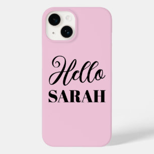 Hallo und dein Name Case-Mate iPhone 14 Hülle