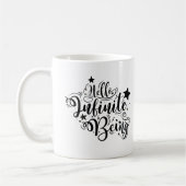 Hallo unendlich Being funky Stars Kaffeetasse (Links)