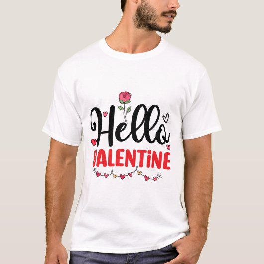 Hallo Valentine T-Shirt (Vorderseite)
