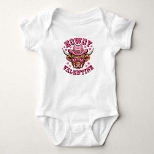Hallo Valentinskuh Valentinstag Kokette Liebe Baby Strampler
