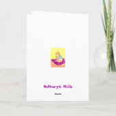 Hallo Vati Karte (Rückseite)