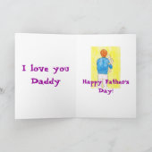 Hallo Vati Karte (Innenseite)