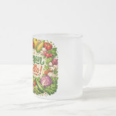 Hallo Vegan-Tasse Mattglastasse (VorderseiteRechts)