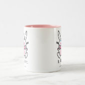 Hallo Verlierer Zweifarbige Tasse (Mittel)