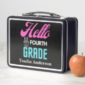 Hallo Vierter Grad, zurück zur Schule Metall Brotdose (Beispiel)