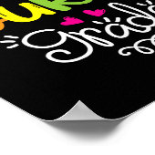 Hallo Vierter Klasse Spaß 4. Klasse zurück zur Sch Poster (Ecke)