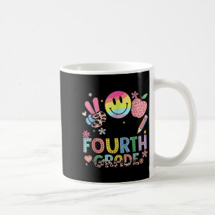 Hallo Vierter Lehrer zurück zur Schule Kaffeetasse