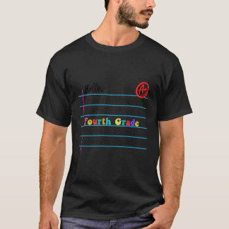 Hallo Vierter Schullehrer T-Shirt