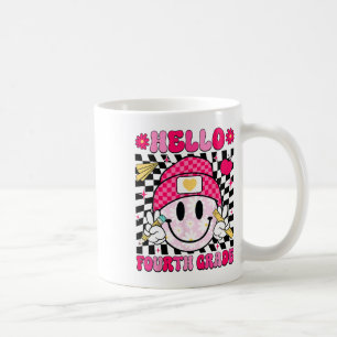 Hallo Viertklässler lächelndes Gesicht 4. Klasse Z Kaffeetasse