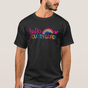 Hallo Viertklässler Rainbow 4. T-Shirt