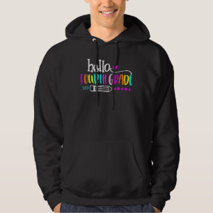 Hallo Viertklässler Team zurück zum Schullehrer St Hoodie