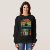 Hallo Virtual Kindergarten Zurück zur Schule 2020 Sweatshirt (Vorne ganz)