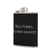 Hallo Vodka Auf Wiedersehen Dignity Funny Drink Flachmann (Links)
