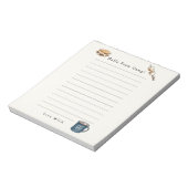 Hallo vom Camp  Notizblock (Rotiert)