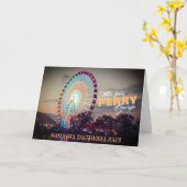 Hallo vom Perry nationale Messe Georgia, Georgia Karte (Gelbe Blume)