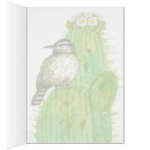 Hallo Von Arizona Cactus Wren Saguaro (Innen (Rechts))