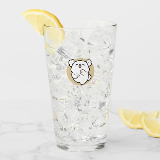 Hallo von der Barked Side Glas (Vorderseite Ice)