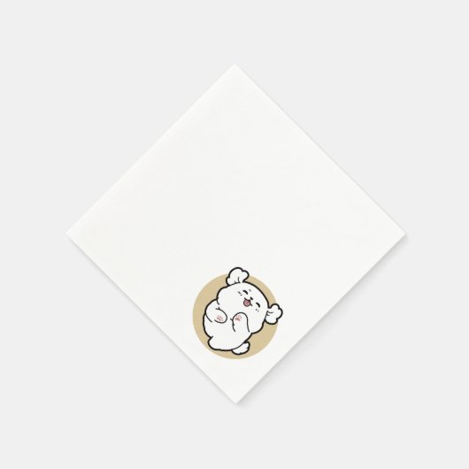 Hallo von der dunklen Seite II Serviette (Ecke)