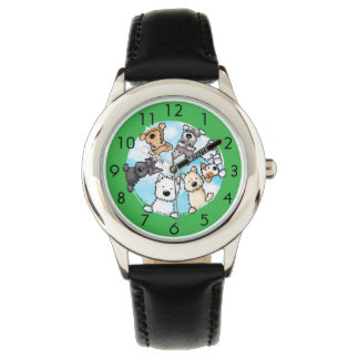 Hallo von der glücklichen Seite Armbanduhr