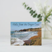Hallo, von der Postkarte der Oregon Coast (Stehend Vorderseite)
