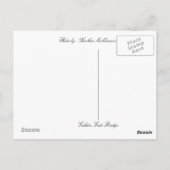 Hallo von... Golden Gate Bridge San Francisco Postkarte (Rückseite)