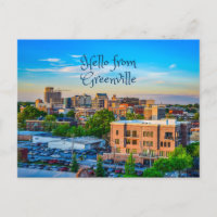 Hallo von Greenville, South Carolina, Downtown