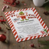 Hallo von Ihrem Elf, Ankunftsbrief des Weihnachtse