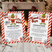 Hallo von Ihrem Elf, Ankunftsbrief des Weihnachtse