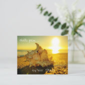 Hallo von... Key West, Florida Postkarte (Stehend Vorderseite)