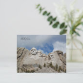 Hallo von... Mount Rushmore Postkarte