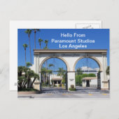 Hallo von Paramount     StudiosPostcard Postkarte (Vorne/Hinten)