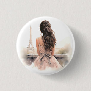 Hallo von Paris Button 