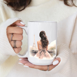 Hallo von Paris Kaffeetasse