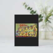 Hallo von Parrot Jungle Postkarte (Stehend Vorderseite)