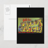 Hallo von Parrot Jungle Postkarte (Vorne/Hinten)