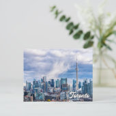 Hallo Von Toronto, Ontario, Kanada Postkarte (Stehend Vorderseite)