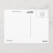 Hallo von Washington Postkarte (Rückseite)