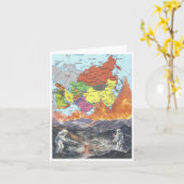 Hallo von weit weg - karte (Gelbe Blume)