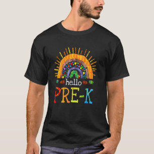 Hallo Vor-K-Schulhemd Hungriger Schmetterling Zurü T-Shirt