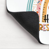 Hallo Vorschule Boho Regenbogen Lehrer Zurück zur Mousepad (Ecke)