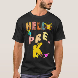 Hallo Vorschule Ich Komme Esl Lehrer Geschichte L T-Shirt