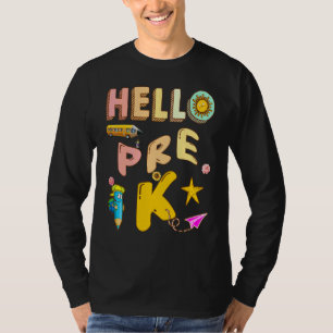 Hallo Vorschule, ich komme Geschichtslehrer Esl- T-Shirt
