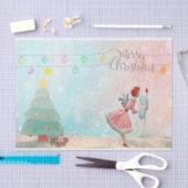 Hallo Weihnachten der 50er Jahre! Seidenpapier (Handwerk)